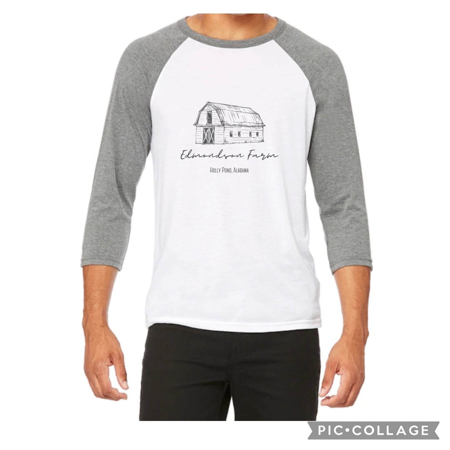 2XL Raglan Farm Tee - Edmondson Farm Store