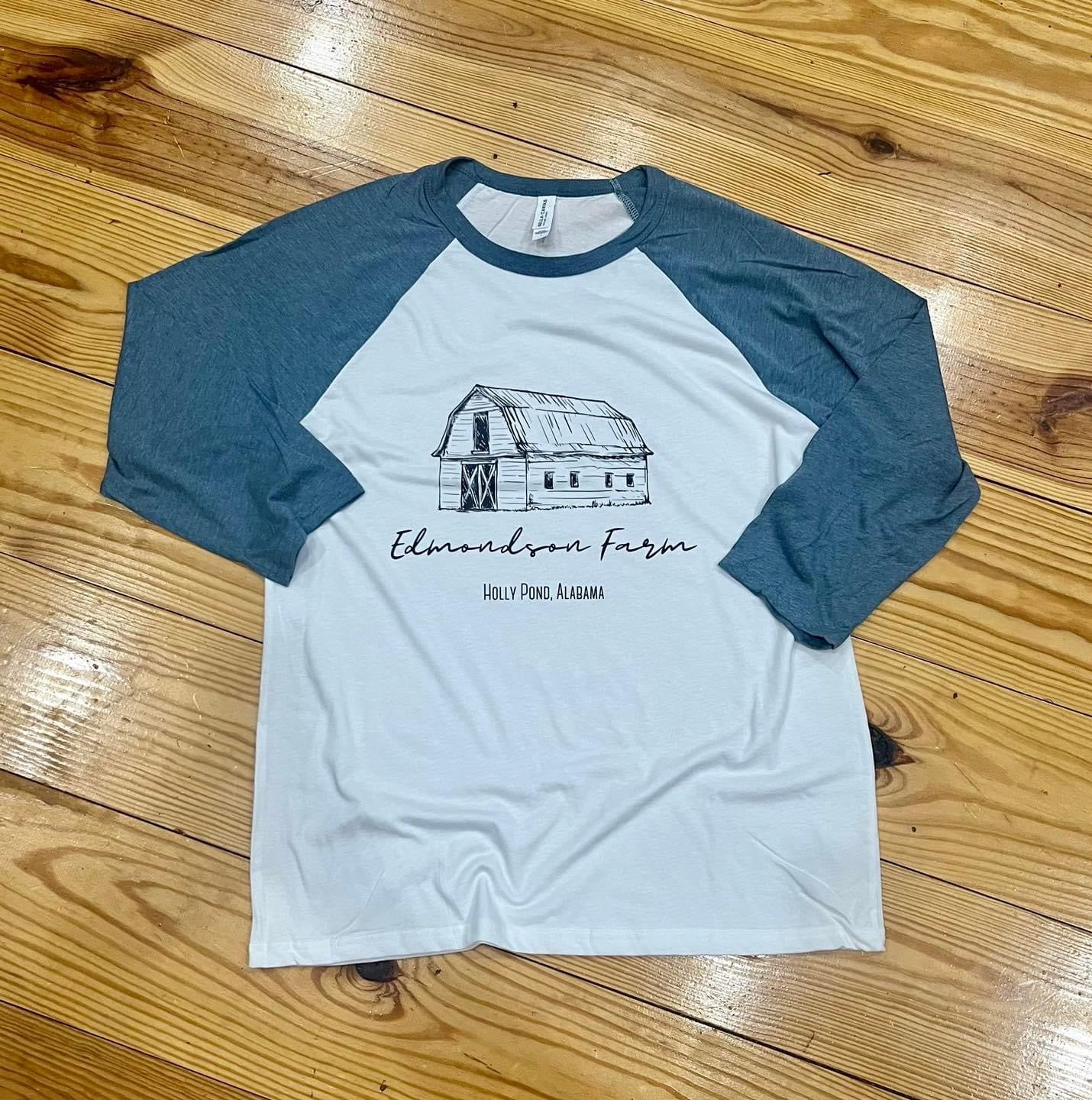 2XL Raglan Farm Tee - Edmondson Farm Store