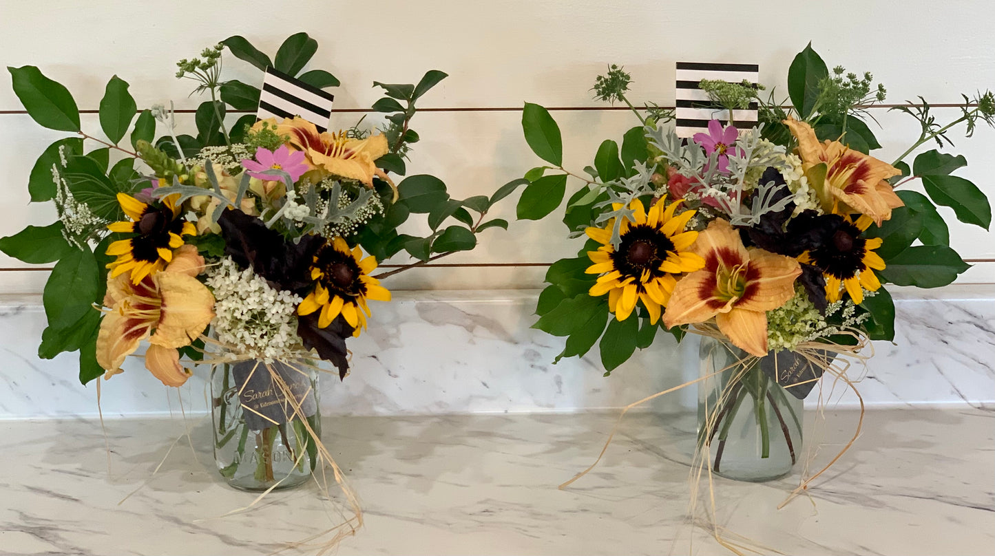 The Perfect Vase Bouquet- Choose your size & Budget - Edmondson Farm Store