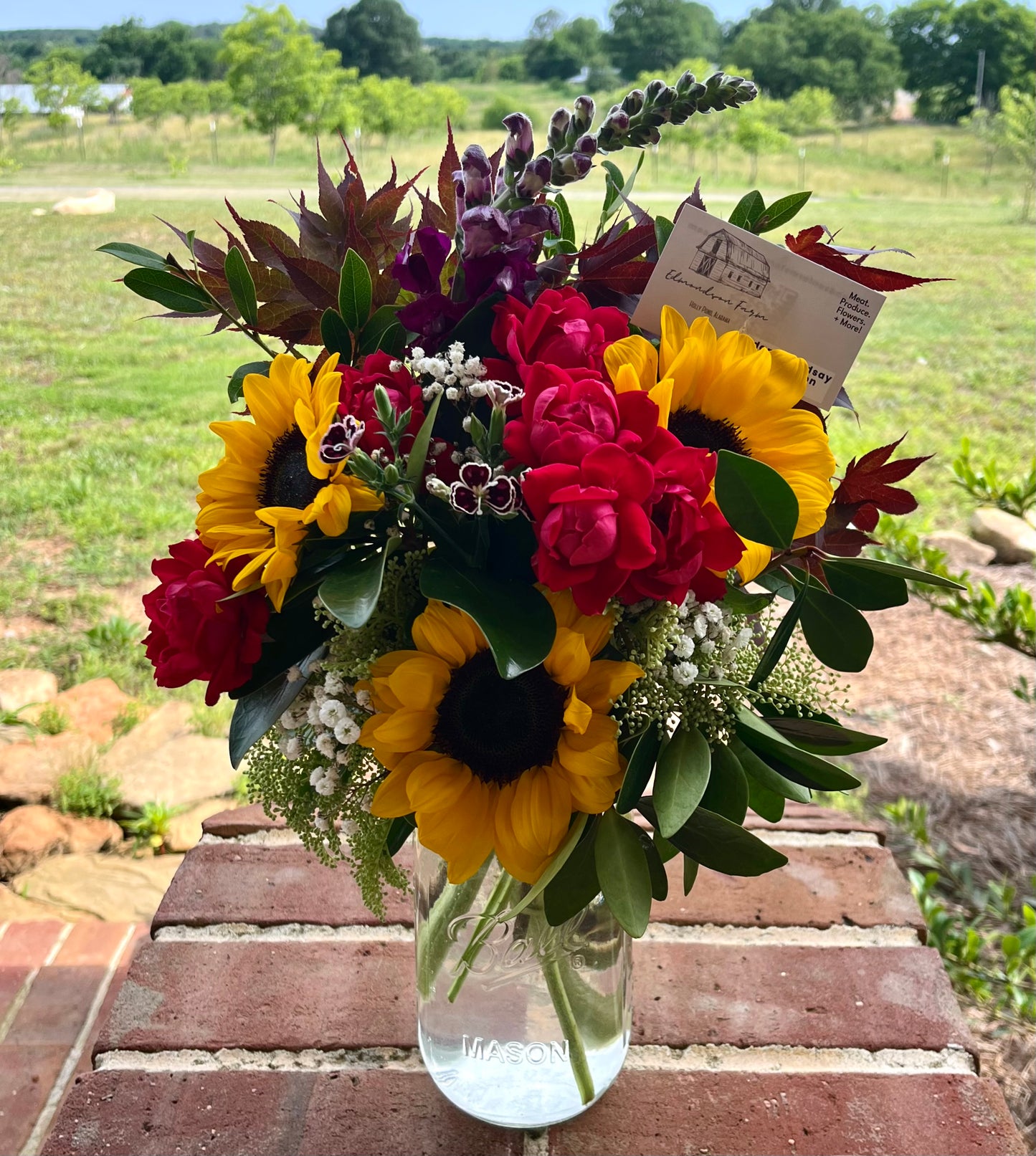 The Perfect Vase Bouquet- Choose your size & Budget - Edmondson Farm Store