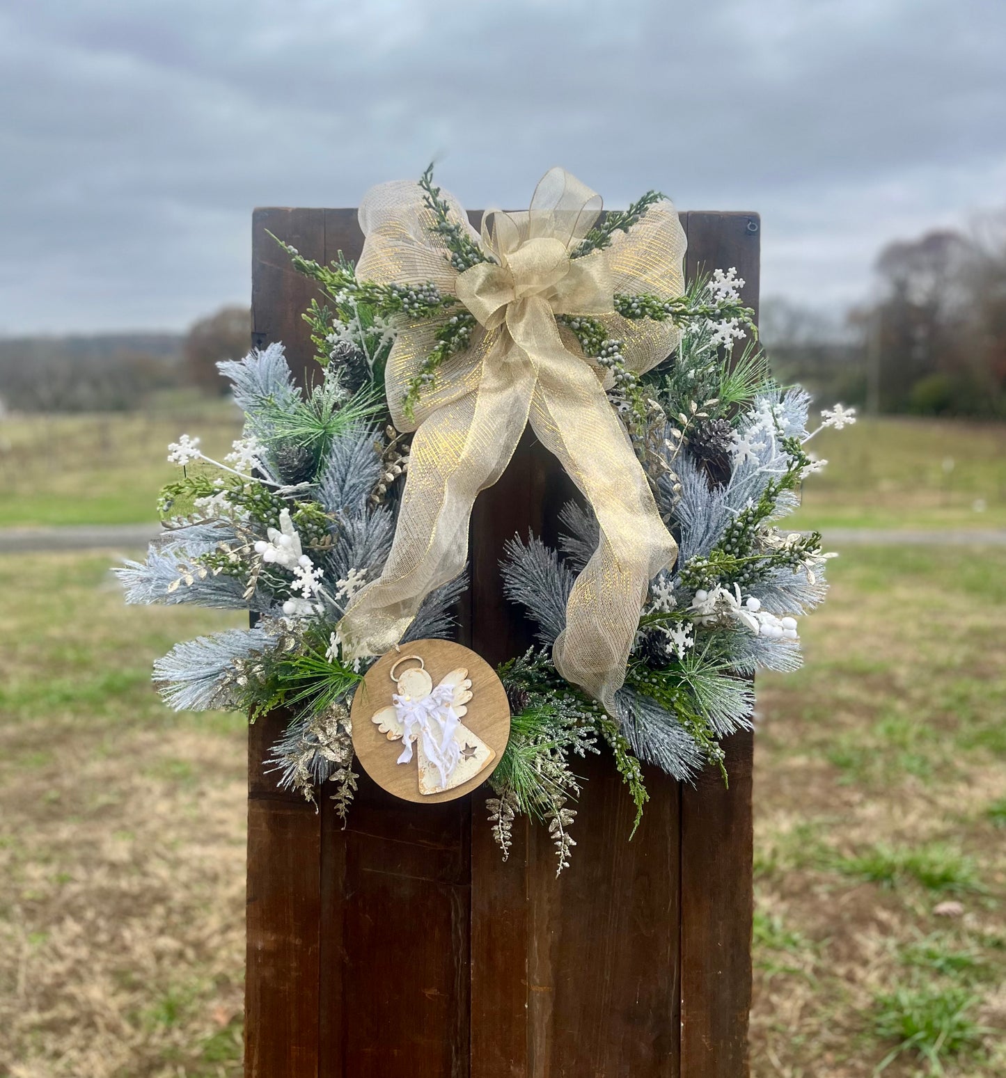 Silk Winter Wreaths - Edmondson Farm Store