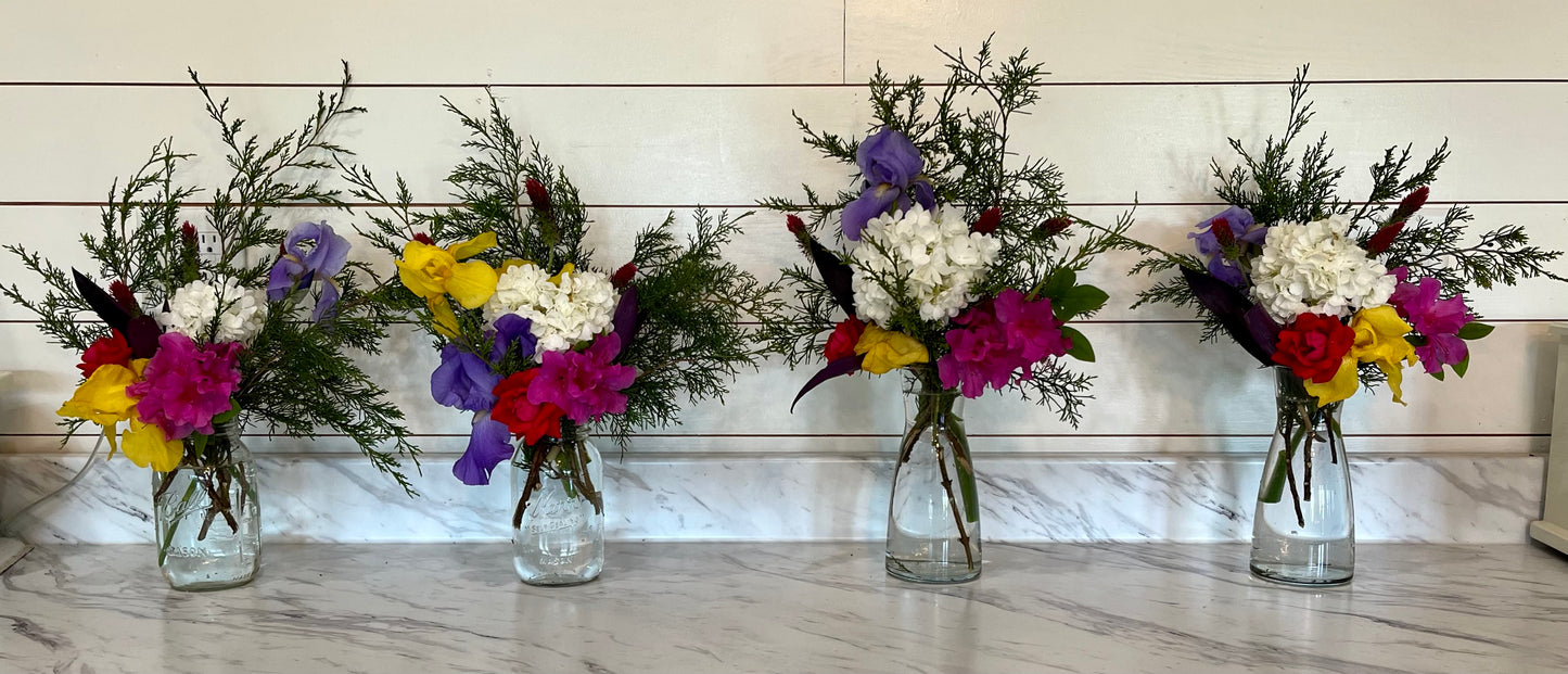 The Perfect Vase Bouquet- Choose your size & Budget - Edmondson Farm Store