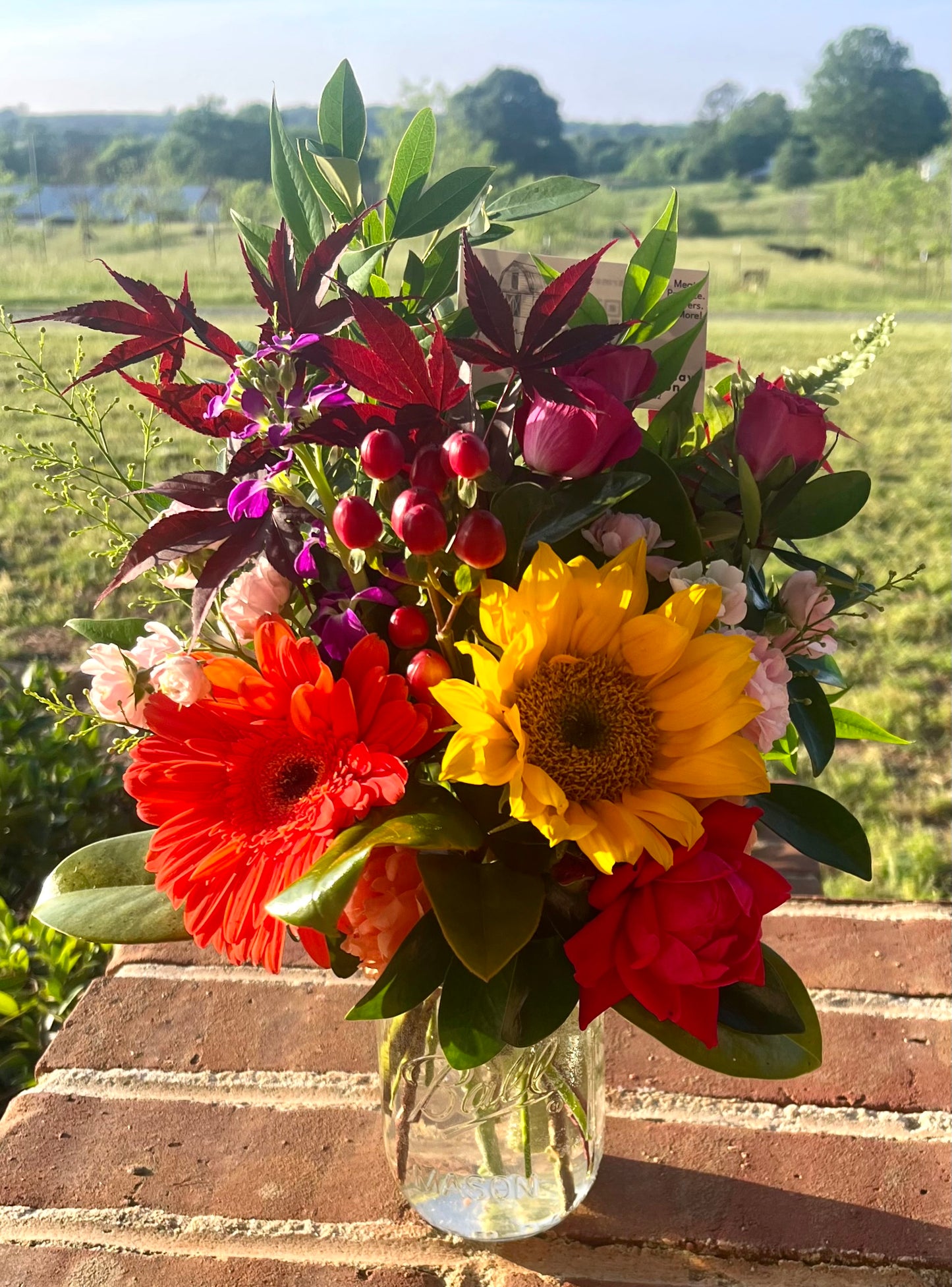 The Perfect Vase Bouquet- Choose your size & Budget - Edmondson Farm Store