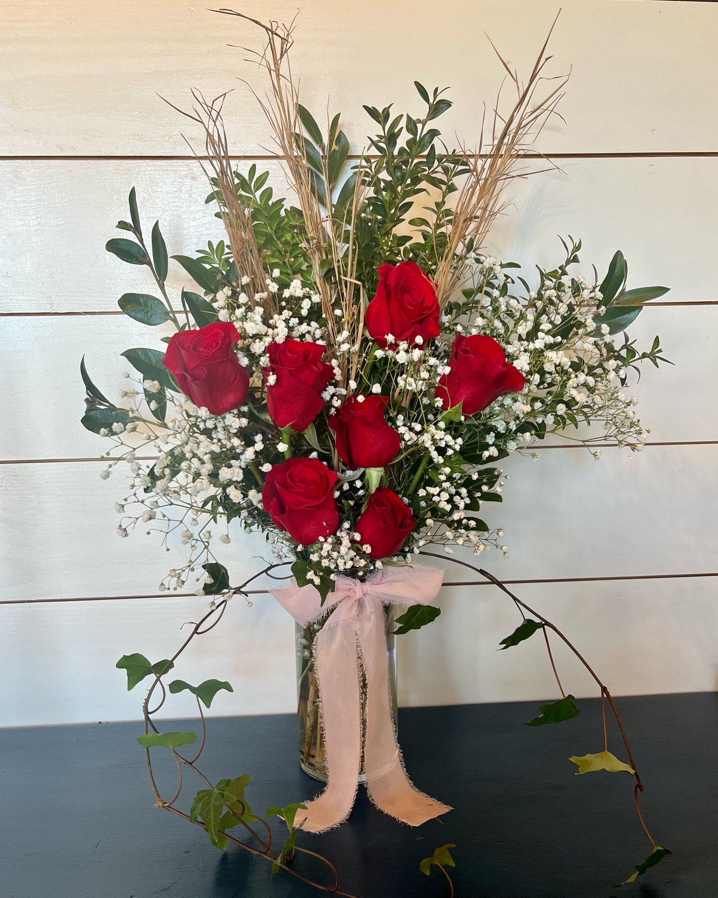 Classic Half Dozen Red Roses - Edmondson Farm Store