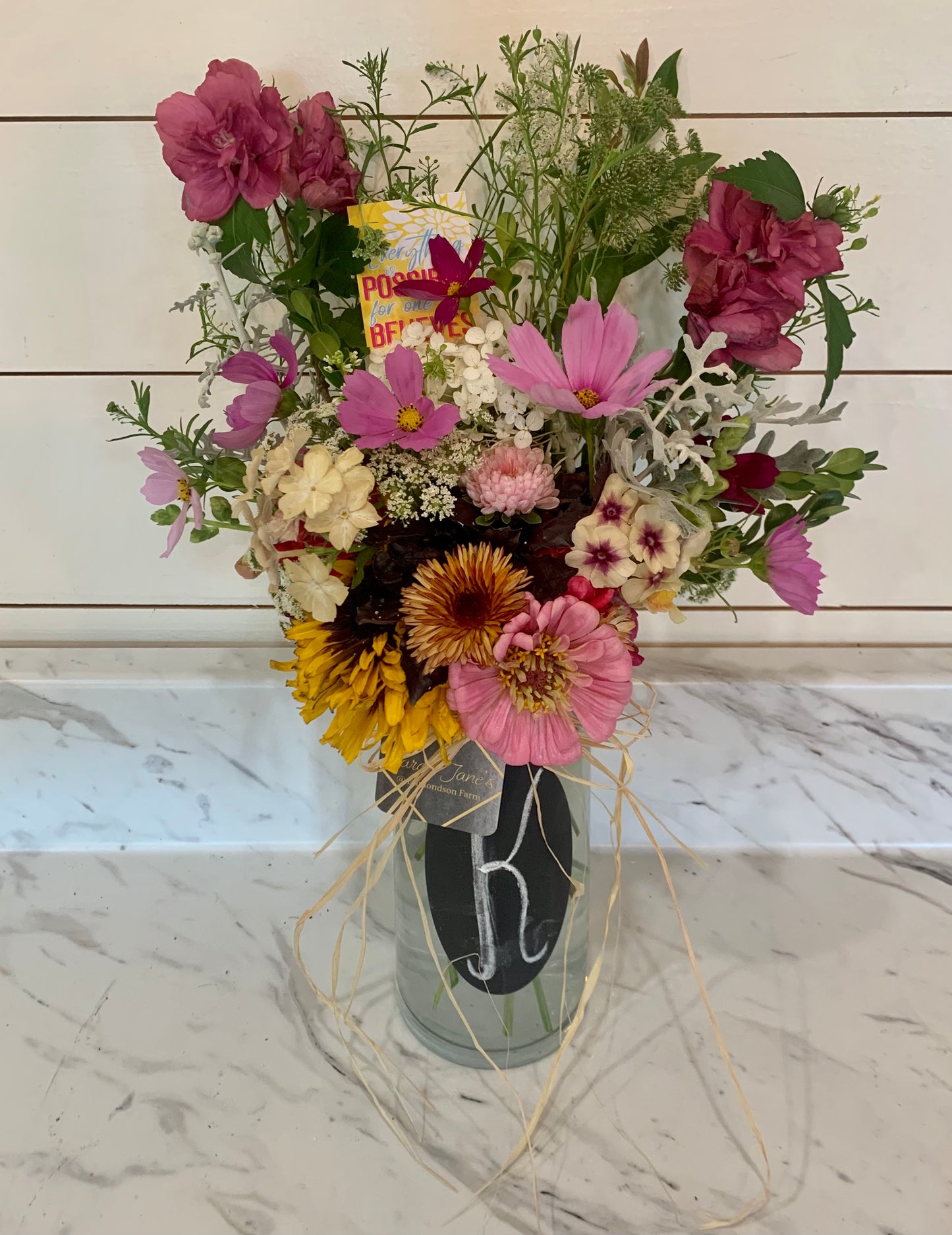 The Perfect Vase Bouquet- Choose your size & Budget - Edmondson Farm Store