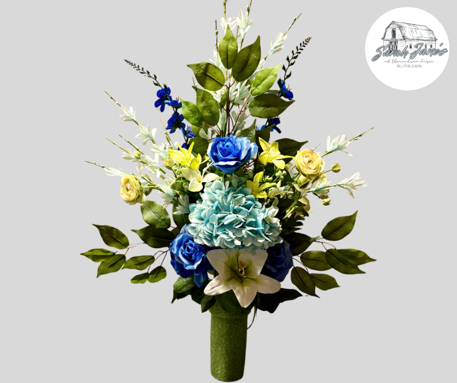 Silk Saddles, Baskets & Vases