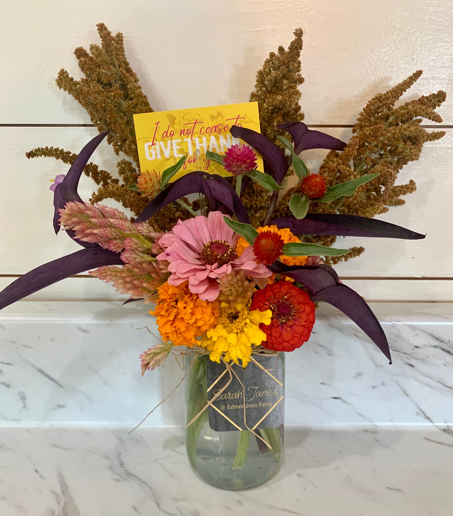 The Perfect Vase Bouquet- Choose your size & Budget - Edmondson Farm Store