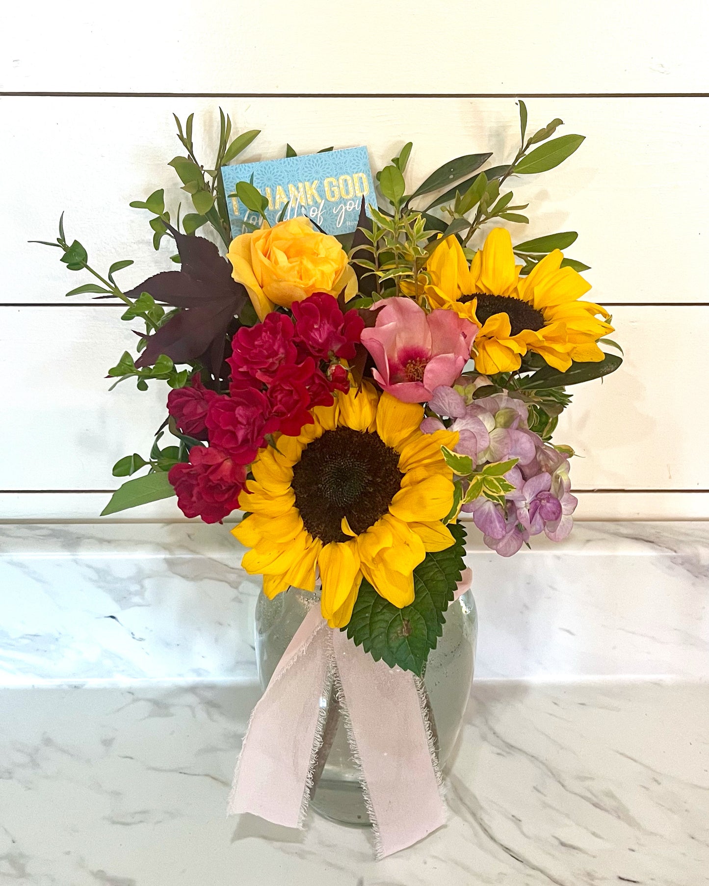 The Perfect Vase Bouquet- Choose your size & Budget - Edmondson Farm Store