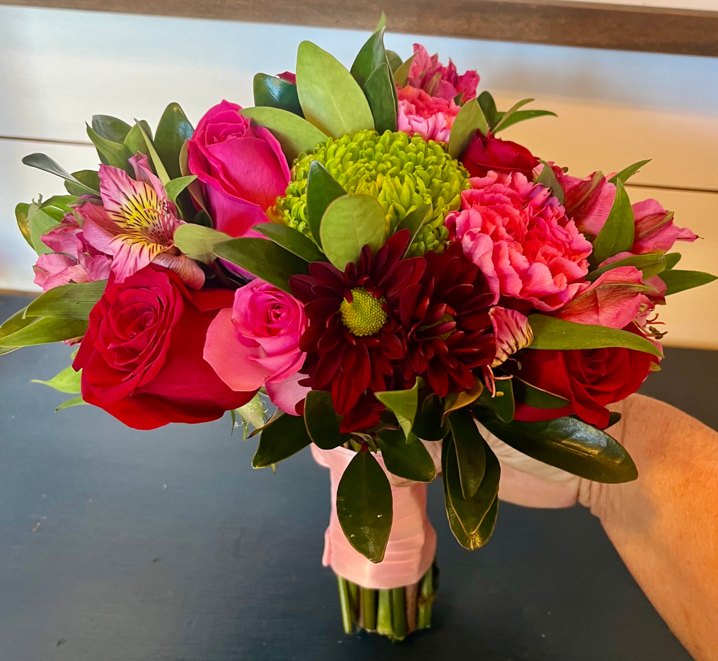 Formal Flower Bouquet & Boutonnière Set