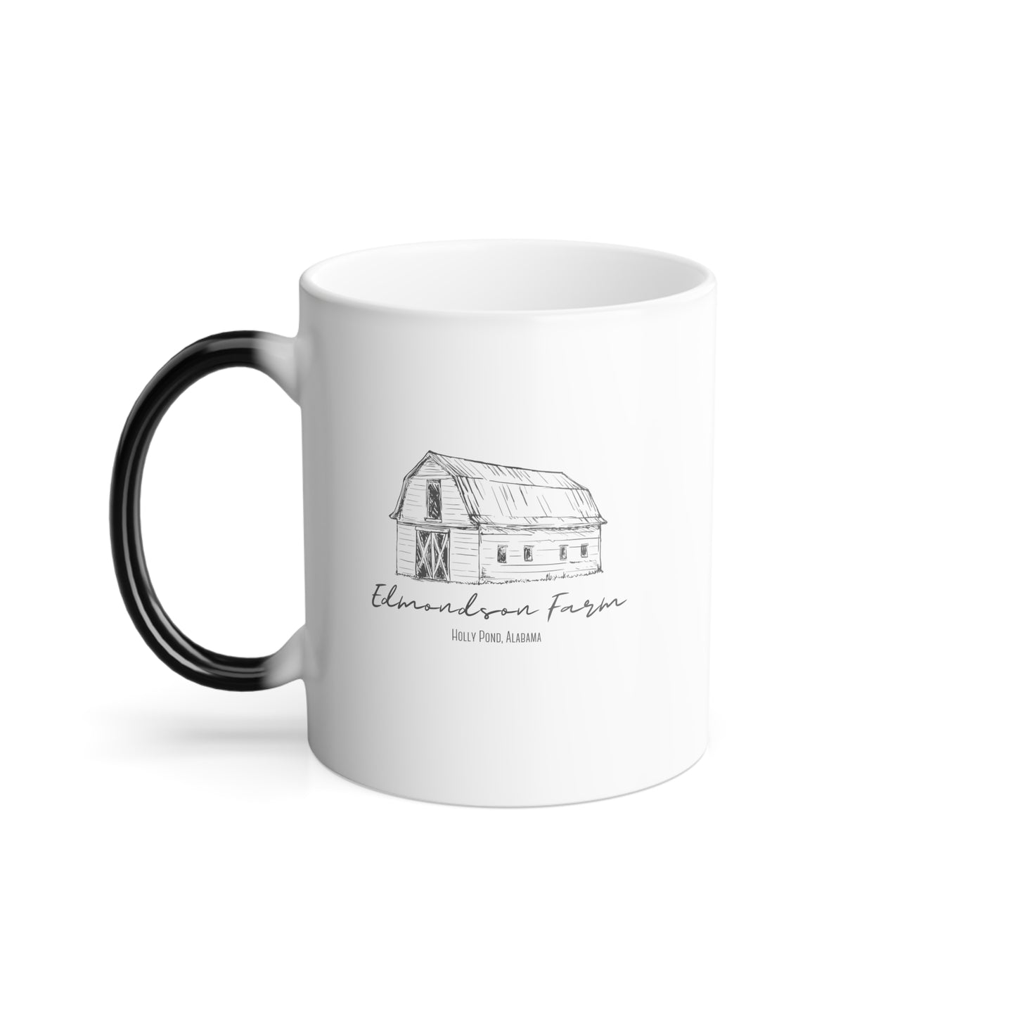 Color Morphing Edmondson Farm Mug, 11oz