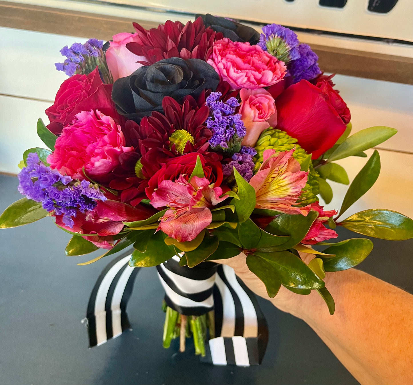 Formal Flower Bouquet & Boutonnière Set