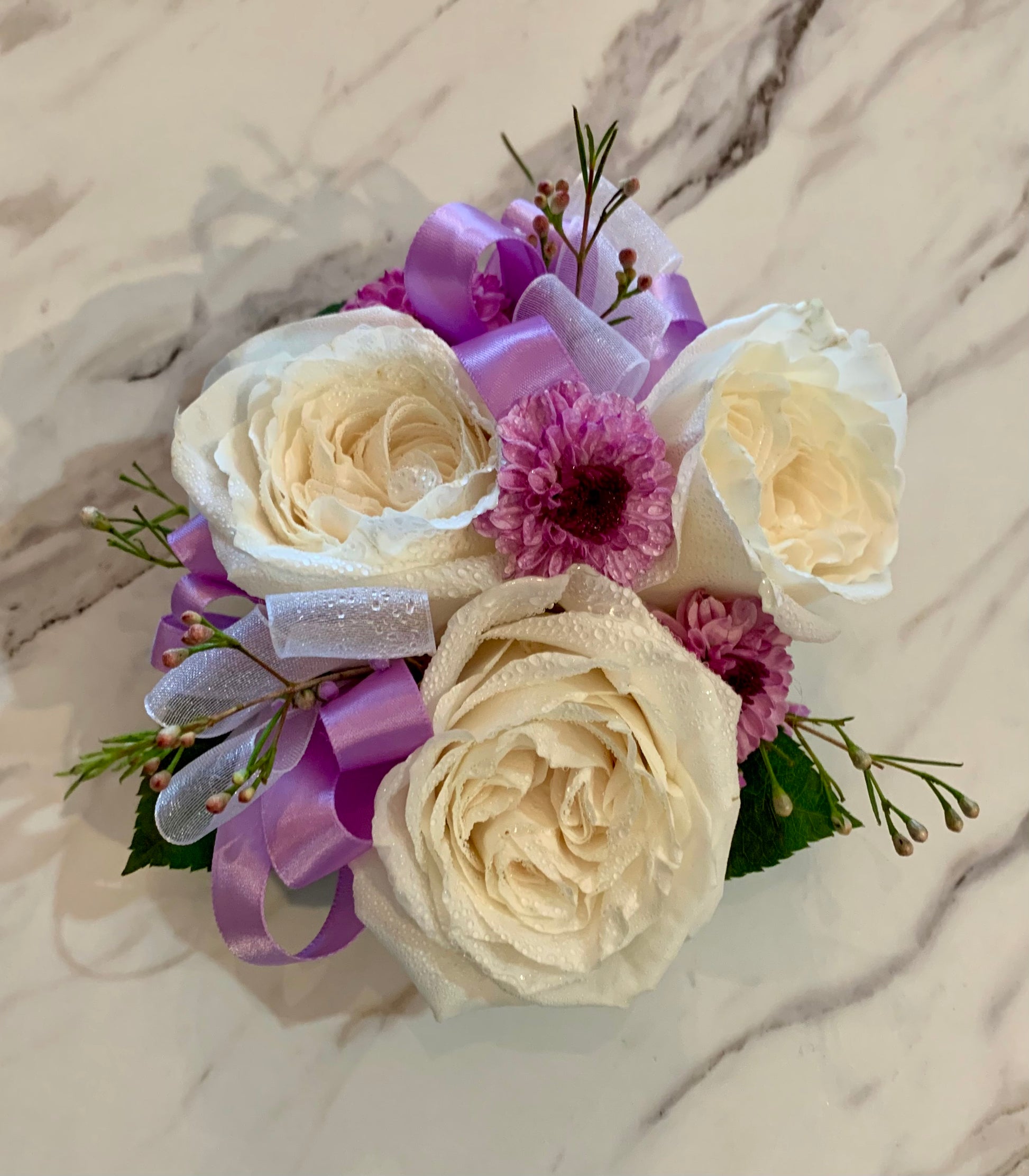 Formal Wristlet & Boutonnière Set - Edmondson Farm Store